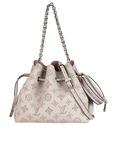 Bella Bucket Bag, &pound;2,500, Handbags, Grey, Leather, Front view